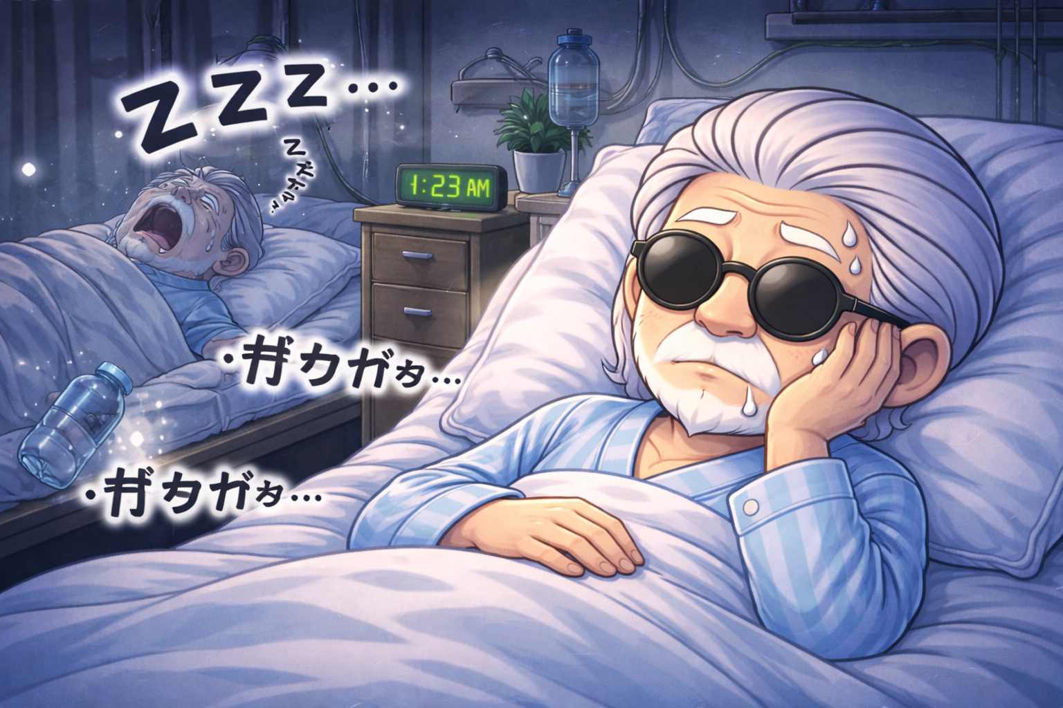 夜の病室