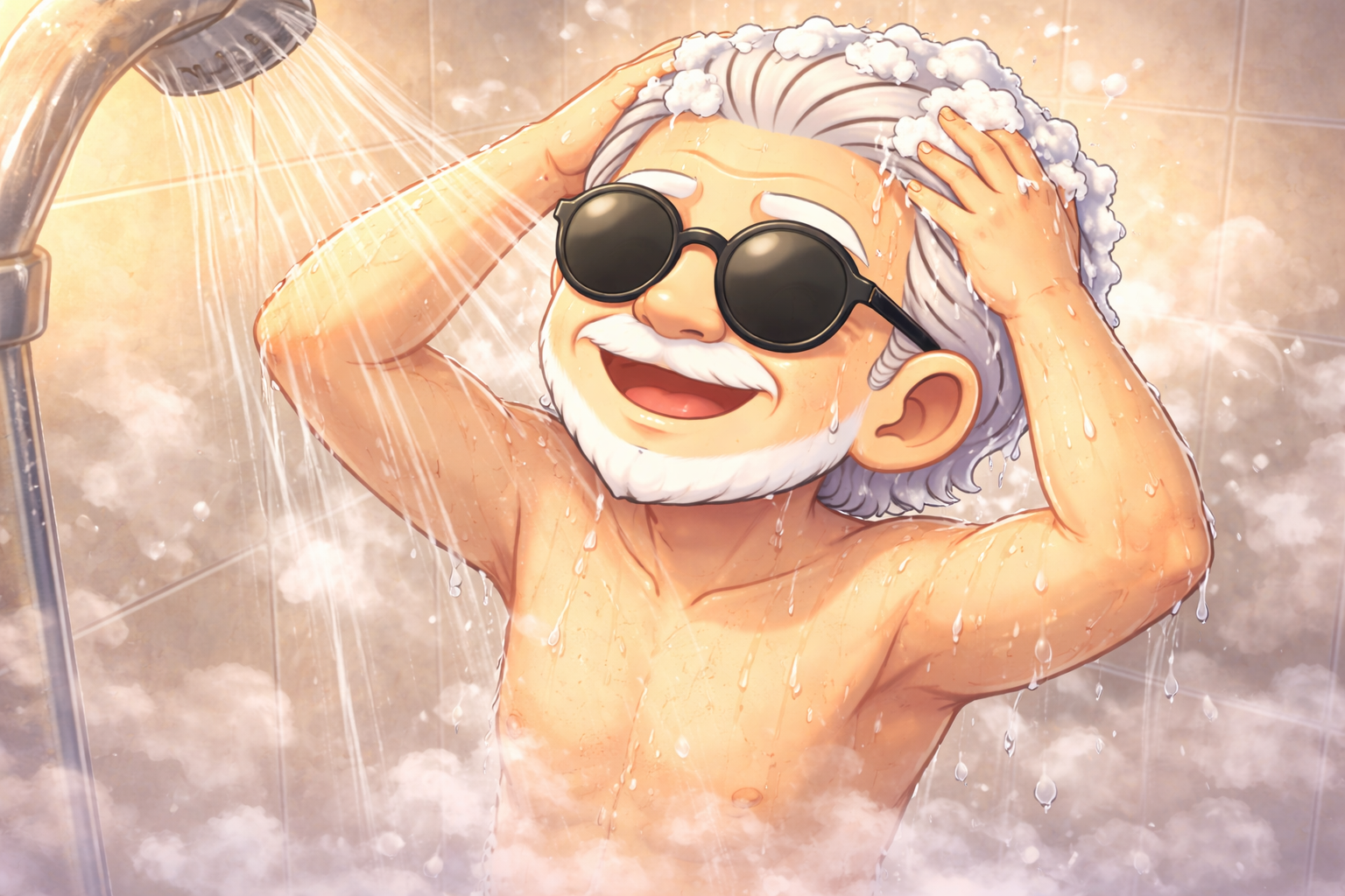 蒸しタオルの気持ちよさ