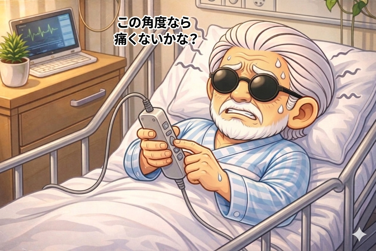 ベッドでの工夫