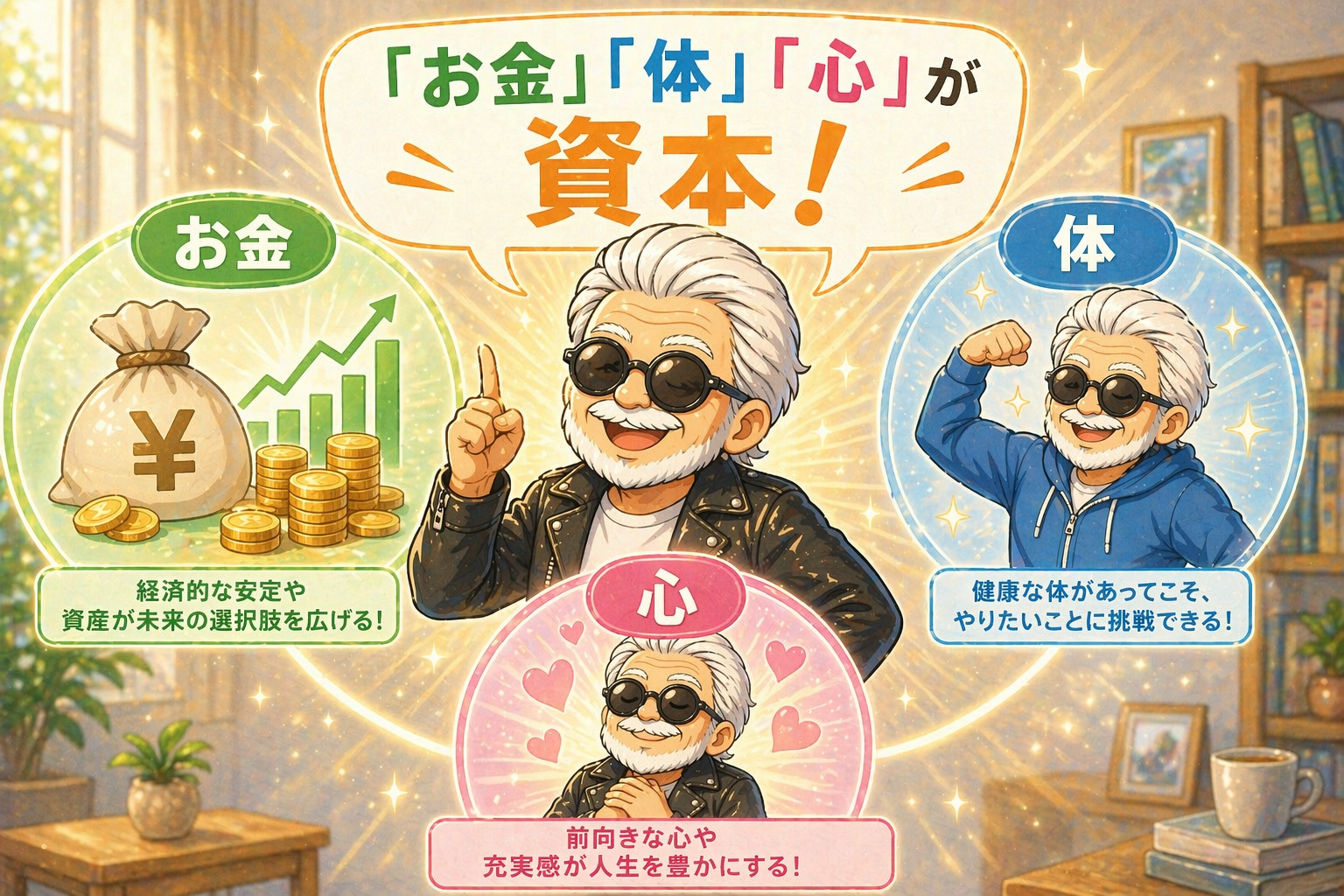お金・体・心のバランス