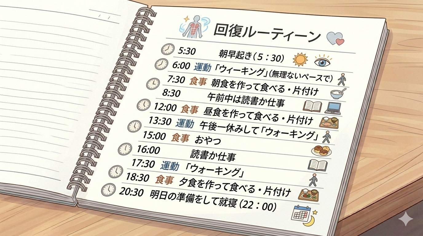 1日のルーティン