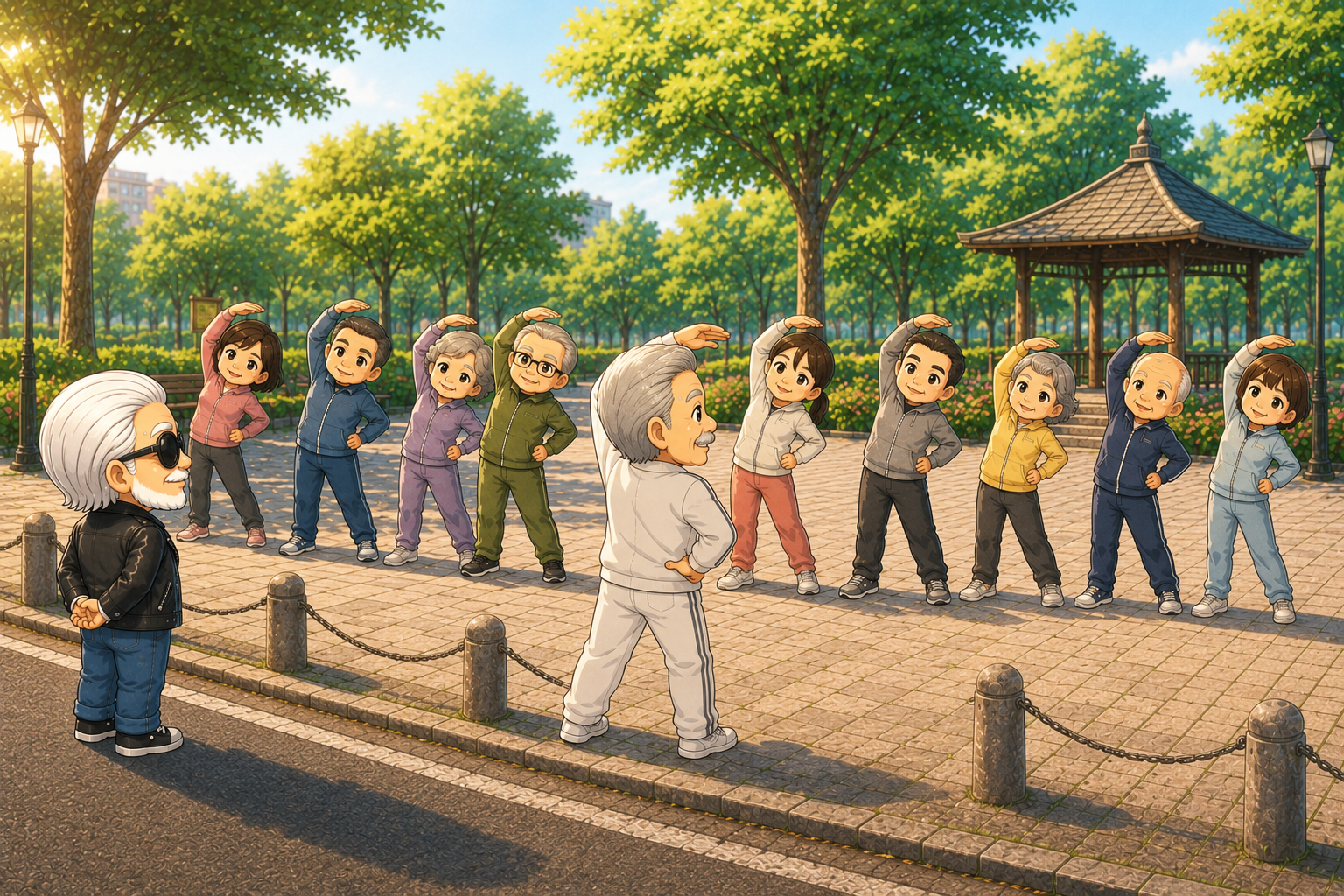 公園の名物さんたち