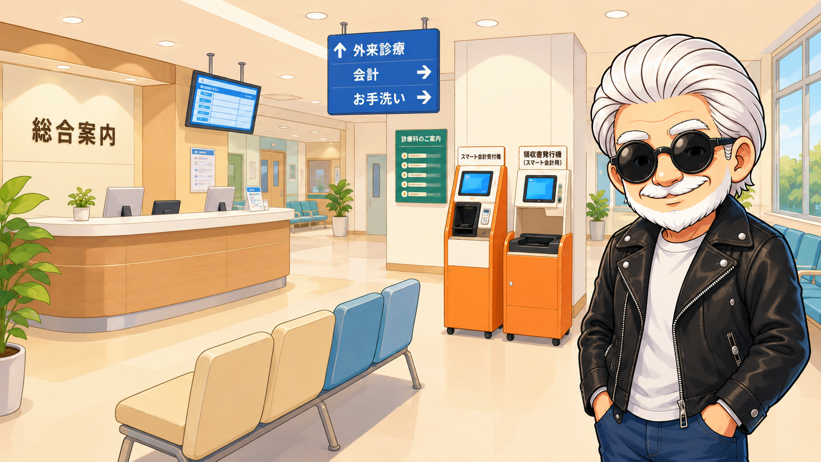 スマート会計の機械