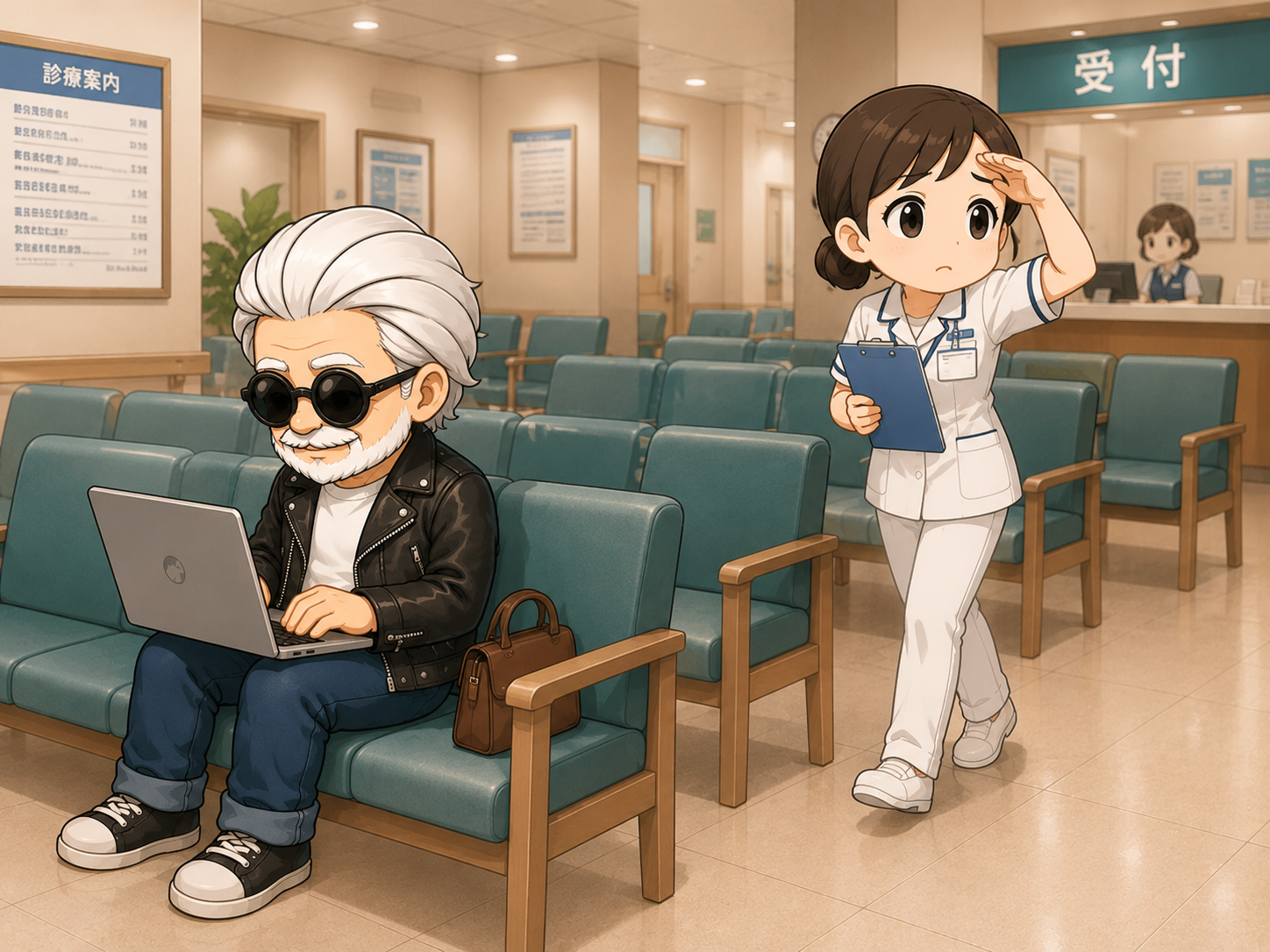 点滴中は温湿布で痛みを和らげる