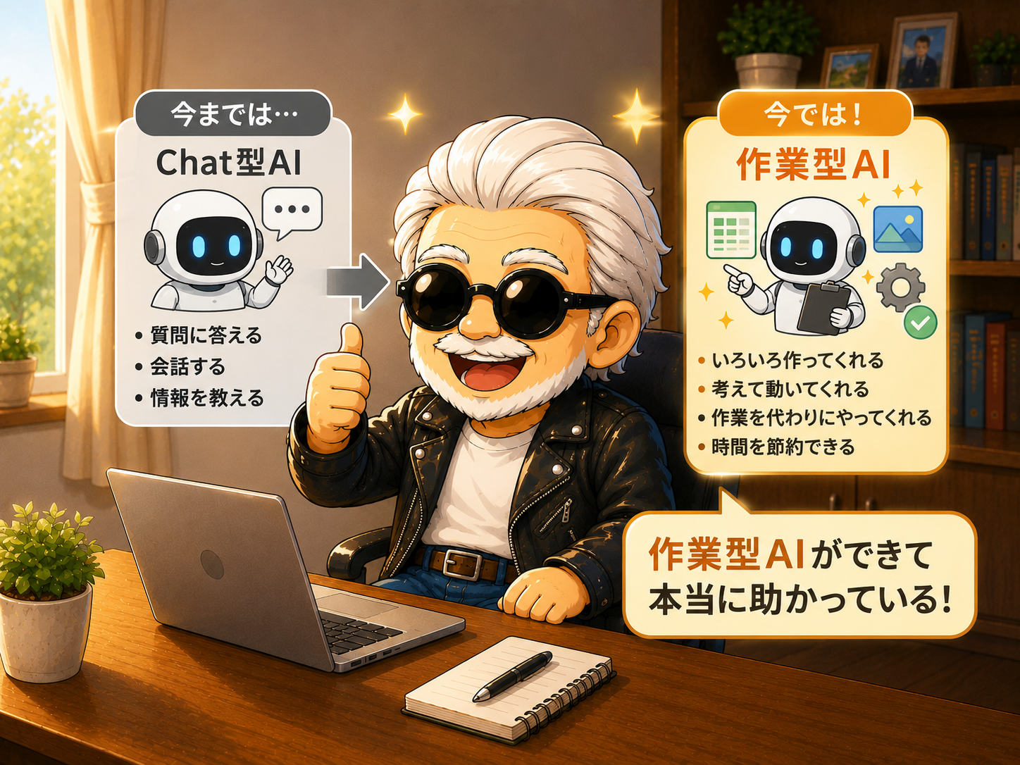AI相棒たちを使い分ける
