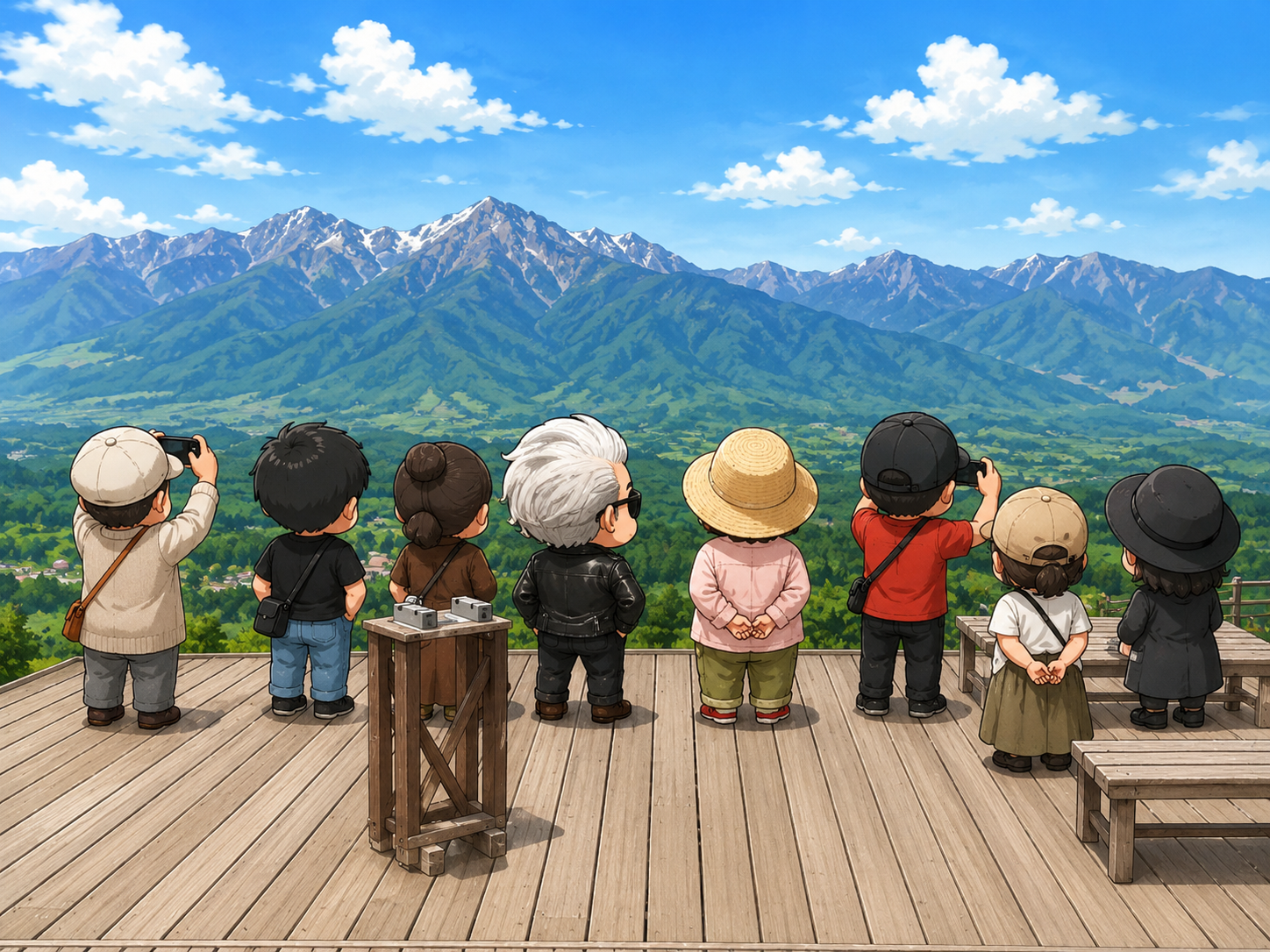還暦前後8人の山の会