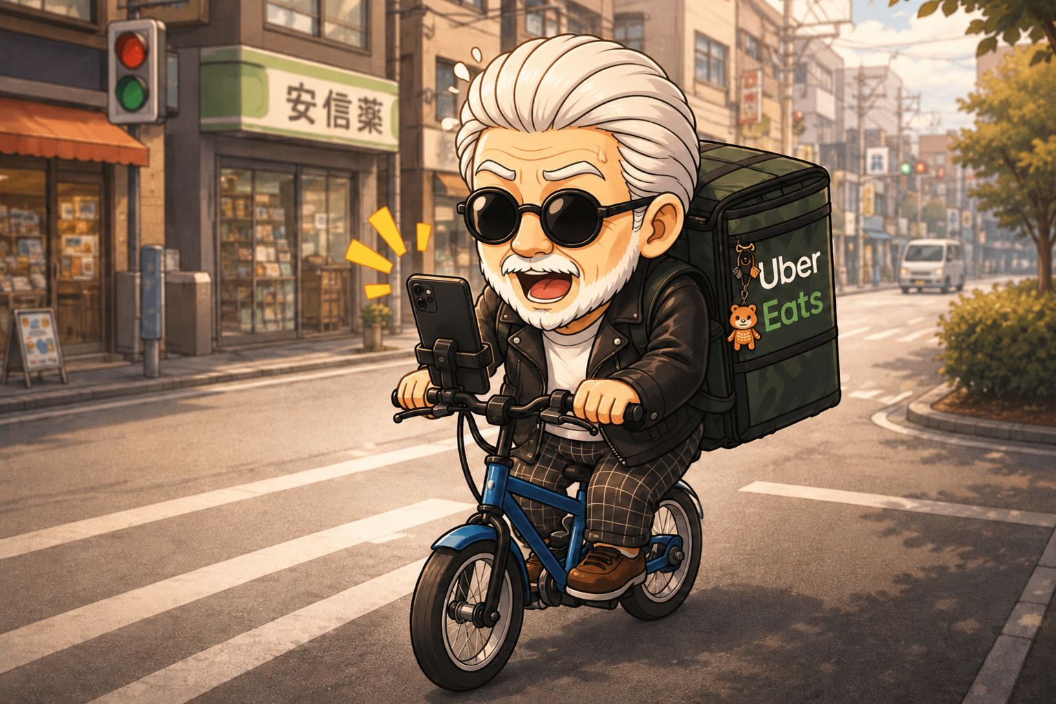 半年ぶりのUber配達再開