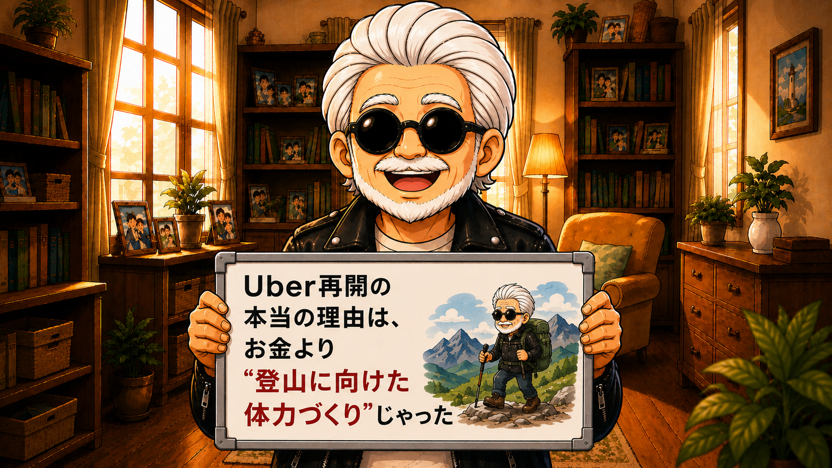 Uber再開の理由その2・登山に向けた体力づくり
