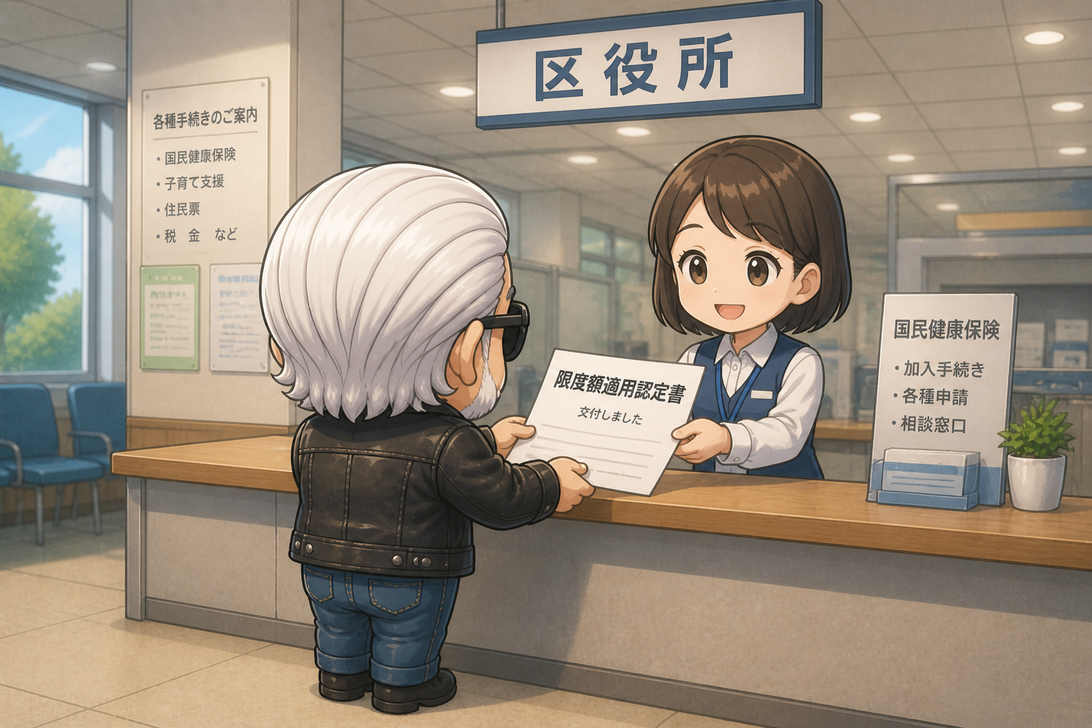 制度は自分で調べて聞きに行く